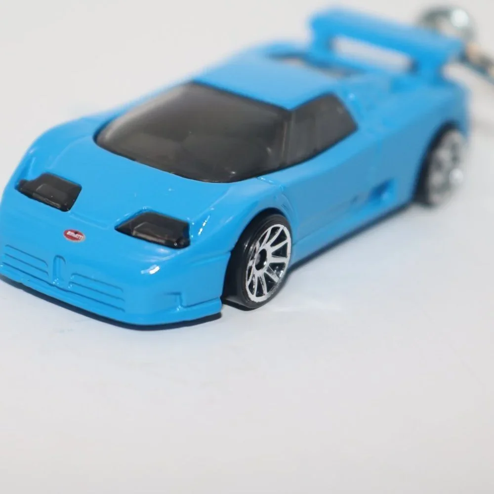 Hot Wheels Exotics 1994 Bugatti EB110 SS CUSTOM keychain